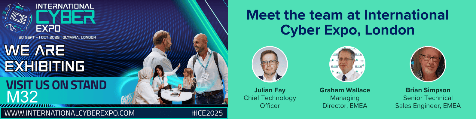 Senetas at International Cyber Expo 2025