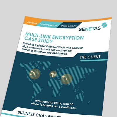multi-link encryption case study infographic