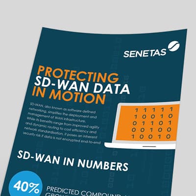 Protecting SD-WAN Data in Motion - Senetas