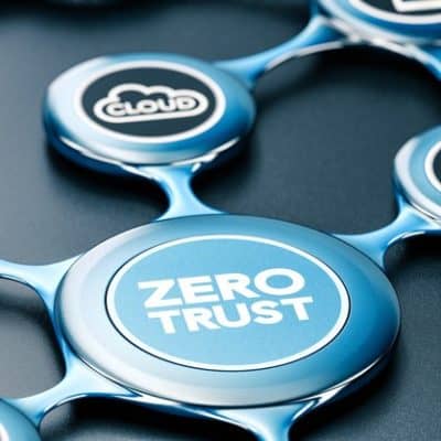 Zero Trust Security Model. Secured Network.